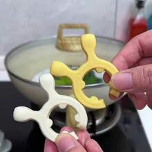 Deer Ear Trivet - Heat Resistant Silicone Kitchen Utensil Holder With Non-Slip Handles, Durable And Easy To Clean, Suitable For Large/Small Pots - Multicolor - View 9