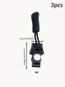 Universal Zipper Repair Kit - Easy To Install Seamless Zipper Head Replacement, Suitable For Jackets, Luggage, Backpacks, Boots - Durable Black Zipper Heads - Multicolor - View 14