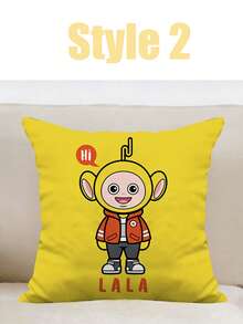 SpongeBob SquarePants Yellow Cartoon Throw Pillows, Sofa/Living Room/Bedside Back Cushions, Office Pillow Covers - Multicolor - View 18
