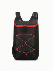 1pc Lightweight Foldable Backpack 20L Water-Resistant Ultra-Light Hiking Camping Daypack - Multicolor - View 6