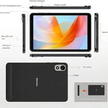 BLACKVIEW Zeno 1 平板电脑，全球版，可选 6GB+256GB/4GB+64GB 内存，8 英寸高清显示屏，90Hz 刷新率，6000mAh 电池，八核紫光展锐 Tiger T615 处理器，800 万像素后置摄像头，双盒立体声扬声器，支持 SLM 卡，支持 Widevine L1 1080P 视频播放 - 黑色 - 查看 3