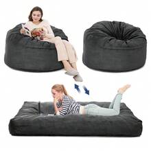 Huisuilinss Sofa Bed Mattress - Queen Dark Gray - View 1