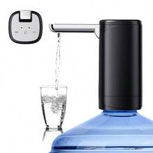 Foldable Electric Water Pump, USB Rechargeable, Automatic Water Dispenser Pump, Foldable Bottled Water Pump, Household Automatic Water Dispenser, Multi-Barrel Universal Pressure Water Electric Pump Water Extractor - Convenient And Hygienic Water Extraction Method