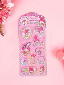 1片摇晃水贴纸 水晶贴纸 摇晃水贴纸 DIY创意装饰卡通图案立体水贴纸（部分款式可能存在色差，随机发货） - 彩色 - 查看 5