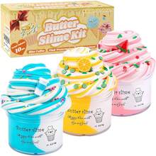2 Pack Cloud Slime Kit With Red Watermelon And Mint Charms, Scented Slime Supplies Girls And Boys, Stress Relief Toy Kids Education, Party Favor, And Birthday,Birthday,Party Gifts,Squeeze Toy - Gói 3 cái - 3 - Xem 7