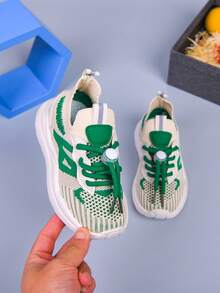 1 Pair Baby/Toddler Casual Shoes, Suitable For Outdoor Wear - Beige - View 2