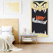 Halloween  Door Cover Banner Decoration Backdrop Porch Sign For Holiday Party Indoor Outdoor Decor One Size,OneSize,Halloween - HalloweenVampire - View 6