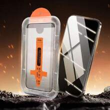 MICA DE PRIVACIDAD PARA IPHONE SE 3 2022 y SE 2020, 2 UNIDADES, Protector Mica de Cristal Templado anti-espía Con Marco de fácil instalación (2 Micas privacidad),37335772 - Rojo violeta - Ver 6