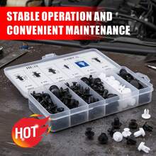 Multi-Size Hybrid Buckle Set, 150 Pieces, Suitable For Different Mounting Holes, Contains A Variety Of Quick Clamp Specifications, One-Stop Solution, Car Detailing Shop Repair Shop, High Toughness Plastic Buckle, Specially Designed For Car Fenders, Anti-Aging And Corrosion Resistant, Perfect Replacement For Original Parts, Quick Installation Buckle Set, No Screwdriver Required, Manual Pressing, Enough For Multiple Repairs And Use. Convenient And Efficient, Novice Users Of Female Car Owners, Equipped With Removal Tools, Easy To Remove Old Buckles To Avoid Damage To The Car Paint,Car Tools,Herramientas De Trabajo,Automotive Tools,Car Acessesories,Car Essentials,Herramientas De Trabajo,Men's Valentine's Day Gifts - B - View 3
