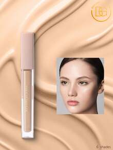 beauty glazed 女士液体遮瑕膏，防水液体遮瑕膏，提亮眼周肌肤，全效遮瑕，有效遮盖黑眼圈，提亮黑眼圈遮瑕膏，轻盈粉底液 - #104 - 查看 1