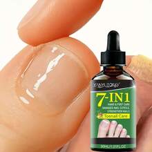 7Days Nail Care Oil With Ginger, Nail Care Solution For Hands & Feet - Hypoallergenic Moisturizing For Dry, Weak & Brittle Nails - Daily Use To Strengthen & Hydrate Nails With Long-Lasting Shine, Gentle Formula For Clean & Healthy Nails 1.01oz/Pc - 10g - 查看 5