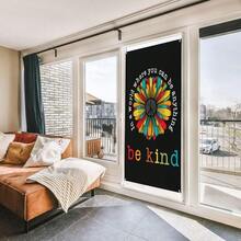 Peace Be Kind Door Cover Banner Decoration Backdrop Porch Sign For Holiday Party Indoor Outdoor Décor,OneSize,BeKind - 請善待他人 - 查看 5