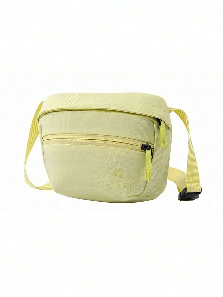 CAMEL CROWN Lightweight Crossbody Shoulder Bag, Suitable For Commuting, Travel And Sports - Moon Shadow Yellow - View 1