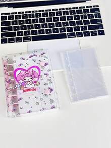 A7尺寸透明便携文件袋，双扣设计，适合存放照片，也可作相册、文具袋、笔记本袋、贴纸簿袋、办公用品袋、学习用品袋使用，新学期必备 - 彩色 - 查看 13