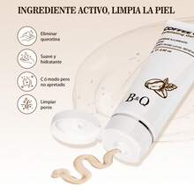 B&Qaugen Gel Exfoliante--Utilizado Todo Cuerpo, Limpieza Profunda, Fácil llevar 80g | Cosmético Maquillaje K Beauty - Carbón activado - Ver 6