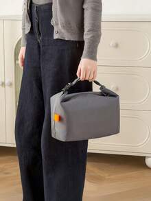 Túi đựng cơm trưa cách nhiệt di động, túi du lịch ngoài trời cách nhiệt dung tích lớn, túi đựng cơm trưa dành cho nữ, chống thấm nước và dầu mỡ, hộp đựng cơm đa năng cho nam và nữ, thích hợp cho đi làm, văn phòng, dã ngoại, du lịch, cắm trại, trường học, nhà bếp, sắp xếp đồ dùng cần thiết khi đi du lịch, cắm trại, thiết bị cắm trại. - Nhiều màu - Xem 8