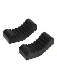 2pcs Car Slotted Lift Jack Stand Rubber Pad Floor Adapter Rail Grip Repair Pads 6ton Pinch Lifting Universal Tools Frame Safety