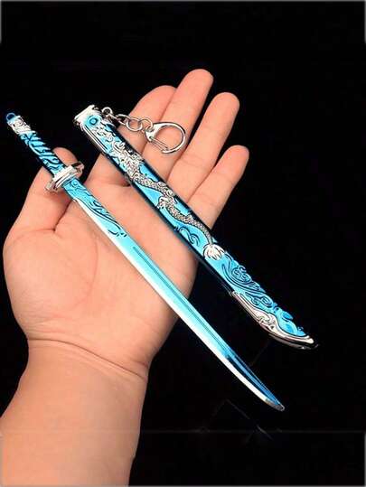 1 قطعة من نموذج السيف المصنوع من السبائك المعدنية - سيف التنين الذهبي ذو الخمس مخالب مع غمد، نسخة قديمة، هدايا جوارب للرجال، ألعاب، عيد الميلاد، هدايا عيد الميلاد، ألعاب أولاد، ألعاب للأولاد، ألعاب تحفيزية، هدايا جوارب للمراهقين، ألعاب ، مضحك