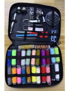 1 Pack 229pcs/97pcs Sewing Kit, Embroidery Tools, Needles, Sewing Thread, Sewing Box, Sewing Supplies Set, Home Essentials, Gift For Embroidery & Cross Stitch - Multicolor - View 5