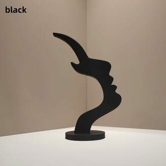 1/2 pièces Support de lunettes moderne et simple, design incurvé unique, étagère de rangement de lunettes élégante, ornements de bureau, convient pour le salon, la chambre, la table de chevet, le bureau, cadeau pour la famille et les amis