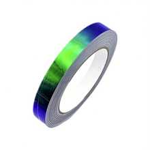 Multi-Functional High Adhesive Decorative Protective Film, Waterproof, Oil-Proof, No Residue, Mirror White/Colorful Options, Suitable For Fishing Rods, Magic Wands, Gymnastics Hoops/Sticks, DIY Handle Wrap Sticker, Equipment Beautification Upgrade Tool - Multicolor - View 11