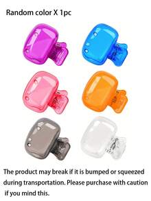 10/5/1支装牙刷盒旅行套，防尘牙刷头保护套，便携式夹子设计，适合商务旅行/居家/露营（产品在运输过程中可能因碰撞或挤压而损坏。如果您介意，请谨慎购买。） - 彩色 - 查看 12