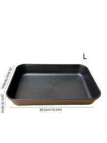 Reusable Plastic PP Trays, Suitable For Cookies, Appetizers, Snacks, Desserts, Fruit, Plastic Trays, Perfect For Party Food Display, Stackable Kitchen Countertop Trays, Multiple Sizes And Colors Available, Durable And Break-Resistant - Black - View 12