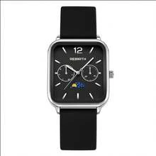 1pc Women's Quartz Watch With Silicone Strap, Casual College Style, Suitable For Daily Wear - one-size - View 14