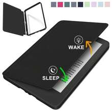 For Kindle Paperwhite 5 11th Gen 2021 6.8 Inch E-Reader Case Magnetic Cover C2V2L3 RS23CV Acrylic Split Protective Shell Auto Wake/Sleep 360 Rotation Detachable - Multicolor - View 2