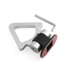 2 diseños de ganchos de remolque de estilo de coche, pegatina decorativa para coche, remolque delantero trasero, simulación de anillo de carreras, gancho de remolque de vehículo NWIK - redondo dorado - Ver 13