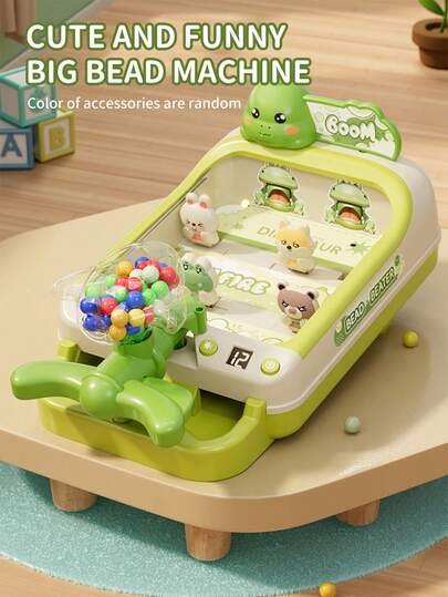 Interactive Marble Shooting Game Toy, Educational Early Learning Game For Kids, Focus Training Gift For Girls (Random Color)