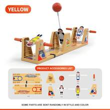 Children's Soccer Star Themed Desktop Football Battle Toy Set, Includes Player Standees, Soccer Ball, Battle Base, Control Rods, Simulated Player Match Interaction (Immersive Role-Playing Fun), Birthday / Children's Day Fun Gift - Multicolor - View 12