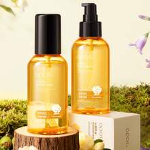 澳洲坚果油和山茶籽油 - 免洗护发油 - 抚平毛躁，修护受损发质，提升光泽 - 滋润滋养干枯、卷曲、受损发质 - 适用于直发、卷发、染烫发 - 所有发质适用 - 芥末黃 - 查看 2