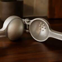 TendenciaExprimidor Limón Aluminio Reforzado Artesanal 100% Hecho MxCalidad premium - Gris - Ver 8