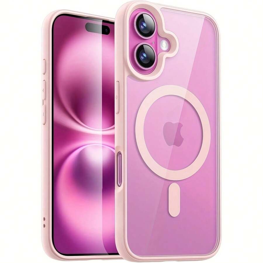 Funda de Teléfono Premium a Prueba de Golpes y Resistente a Caídas Una Funda de Teléfono Elegante y Transparente que Es a Prueba de Golpes y Resistente al Amarilleo, Diseñada para Varios iPhones, Incluyendo la Serie 17 y Versiones Anteriores. ¿Quién podría resistirse a una funda de teléfono tan resistente y elegante? - 1 pieza - Ver 1