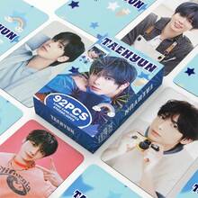 92张/盒，TXT最新专辑照片卡（60张LOMO卡+32张贴纸），K-POP粉丝周边，纪念品，收藏照片卡和贴纸，专辑装饰，适合返校、情人节、斋月、生日、新年和其他节日 - 彩色 - 查看 15