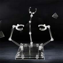 1PC Action Figure Base Three-Headed Soul Suitable Display Bracket For HG1/144 Model Handmade Doll - Multicolor - View 3