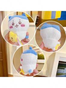 3Pcs-Chi-Ka-Wa Plush Doll Pendant Star Hugging Series Hachiware USAGI Cute Cartoon Keychain Hanging Keychain Plush Doll Accessories Toys - 3 chiếc - Xem 10