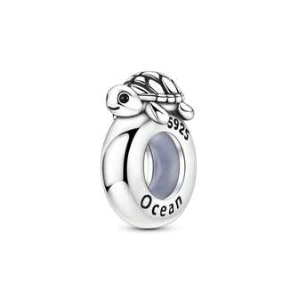 Cuentas de plata de ley 925 con forma de tortuga pequeña, tipo tope, para posicionar, adecuadas para pulseras, collares y dijes originales, accesorios de joyería fina