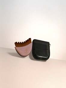 1 件淋巴轮廓面部和身体刷 - 符合人体工程学设计，配有柔软的聚酯刷毛，精确的下颌和肩部塑形，无香料，适合所有浅肤色，淋巴按摩工具、头发、美发工具、护发、学校、返校、旅行、旅行必需品、家庭必需品、水疗、按摩工具、按摩、按摩器、水疗