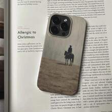 Literary & Retro Western Cowboy On Horseback Pattern Artistic Phone Case For  17 16 15 14 11 12 13 Pro Max Plus Back Cover.Holiday Phone Accessories.Case. Hot-Selling Phone Cases. Basic Phone Cases. Limited-Time Discount. 17 Pro Max Case. Fashion Phone Cases.'s Best-Selling Phone Cases. Accsesories. 17 Pro Case. - 1 - 查看 6