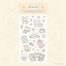 Cute Cartoon Animal Stickers - Cartoon Stickers For Scrapbooking, Diary, Phone Case, Laptop Decoration - Asymmetrical Shaped Adorable Small Animal Patterns, Scrapbooking Stickers, Diary Decoration, Art Embellishment Scrapbooking Supplies, Scrapbooking Enthusiasts - Multicolor - View 12