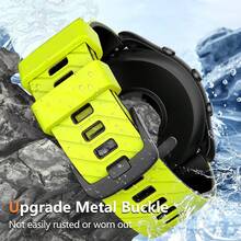 Dây đeo thay thế bằng silicon mềm 22mm tương thích với Watch GT 6 Pro 46mm GT5 GT4 GT3 GT2 Watch5 Ultimate, tương thích với vòng đeo tay Balance. - 22mm - Xem 4