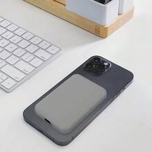 Transparent Wireless Magnetic Protective PC Hard Case Compatible With Apple Magsafe External Battery Pack