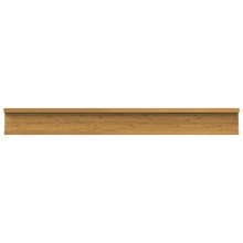 Larryhot Scaffale da parete 2 pcs Beige 80 x 9 x 3 cm Legno multistrato, Facile da assemblare, dall'estetica elegante e raffinata, pratica per riporre gli oggetti, la scelta ideale per l'organizzazione e la decorazione domestica - Beige - Visualizzare 10