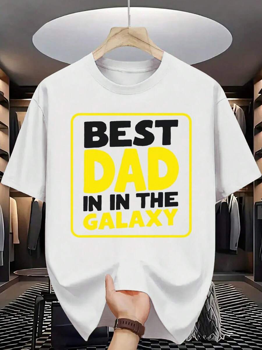 Camiseta de Algodón 100% para Hombre - Manga Corta, Cuello Redondo, Estampado Digital, Cómoda para Todas las Estaciones, Lavable a Máquina, Ideal para Salidas Diarias, Cuello Redondo, Diseño Circular, Camiseta Casual de Verano T-shirt Stunning digital art of a leopard's face with intense yellow eyes detailed spots and jagged - Blanco - Ver 1
