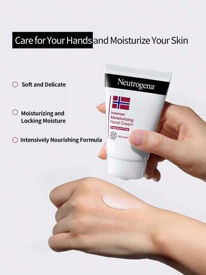 Neutrogena 露得清水活盈润护手霜，56克，深层滋润，快速吸收，告别干燥粗糙，四季皆宜，保湿防干裂