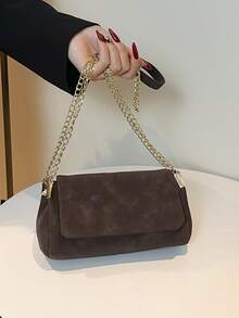 Fashionable Luxury Vintage Chain Shoulder Crossbody Bag For Women, New Arrival