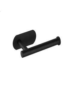 1pc Stainless Steel Tissue Paper Holder, Wall Mounted Bathroom Toilet Paper Dispenser, No Drilling Required - Multicolor - View 5