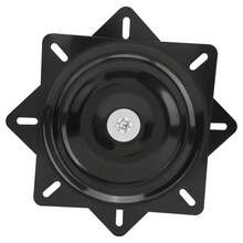 Heavy-Duty 7-Inch Swivel Chair Base - 360° Rotation, Made Of High-Strength Stainless Steel With Black Paint, Universal Replacement Base For Office/Gaming Chairs (Item No. SX-3204CSB)